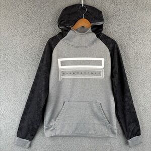Dude Perfect Hoodie Sweatshirt Adult Small Gray Black Graphic Pullover *Read*